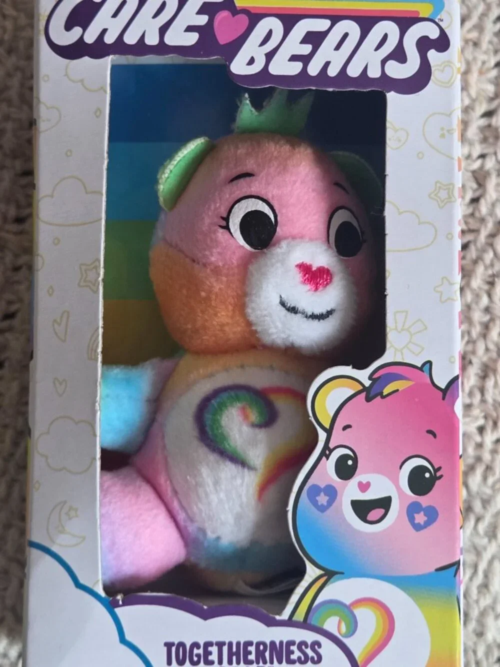 Care Bears Mini Plush Lot Of Six New in box. Three inches tall